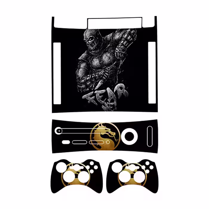 برچسب ایکس باکس 360 آرکید توییجین وموییجین مدل MortalKombat 04 مجموعه 4 عددی