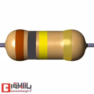 مقاومت 180 کیلو اهم 1/8 وات 5 درصد