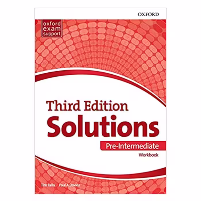 کتاب Solution Pre-Intermediate Third Edition اثر Tim Falla Paul A Davies انتشارات اشتیاق نور