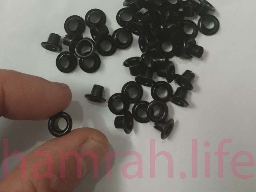 منگنه کفش قطر داخل 4.39 میلی متر - مشکی