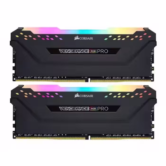 رم کرسیر سری Vengeance pro RGB با ظرفیت 16 گیگابایت و فرکانس 3200 مگاهرتز(آکبند-گارانتی اصلی)