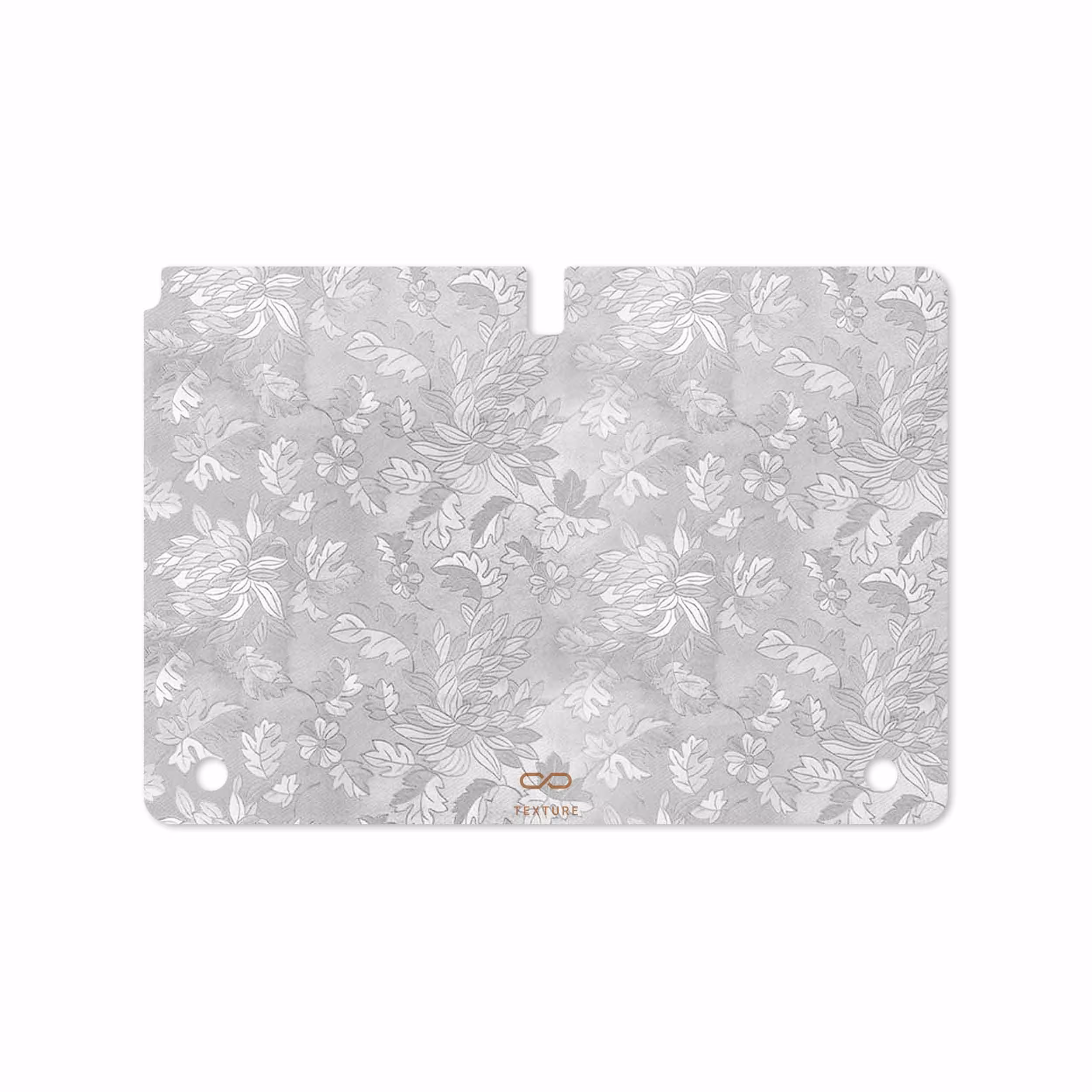 برچسب پوششی ماهوت مدل Silver-Wildflower مناسب برای تبلت سامسونگ Galaxy Note 10.1 2012 N8010