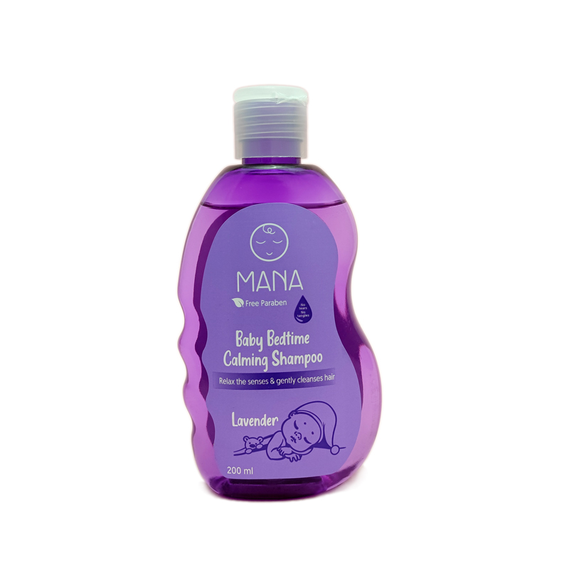  شامپو بچه مانا مدل عصاره اسطوخودوس حجم 200 میلی لیتر