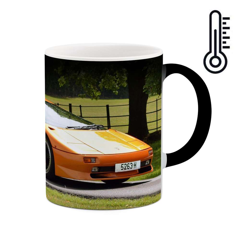 ماگ حرارتی طرح ماشین Lamborghini diablo مدل mgph15666