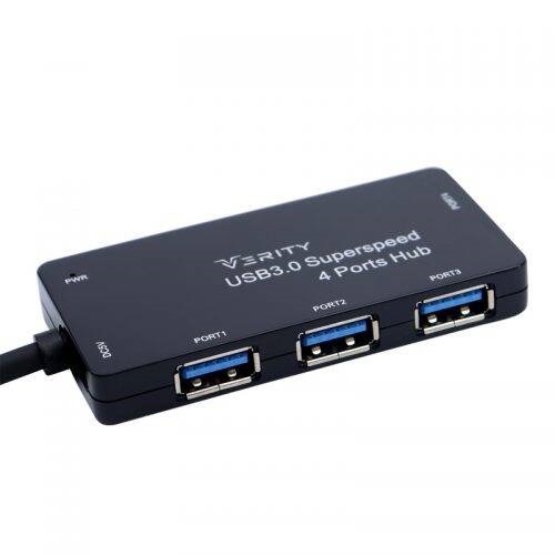 هاب Verity H407 4Port USB 30