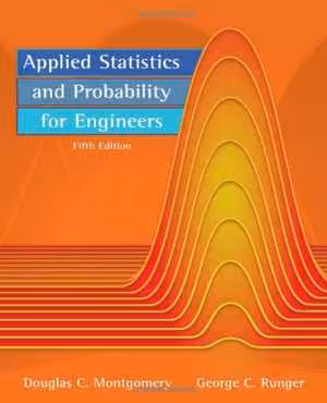 [PDF] دانلود کتاب Applied Statistics And Probability For Engineers, 5th ed, 2010