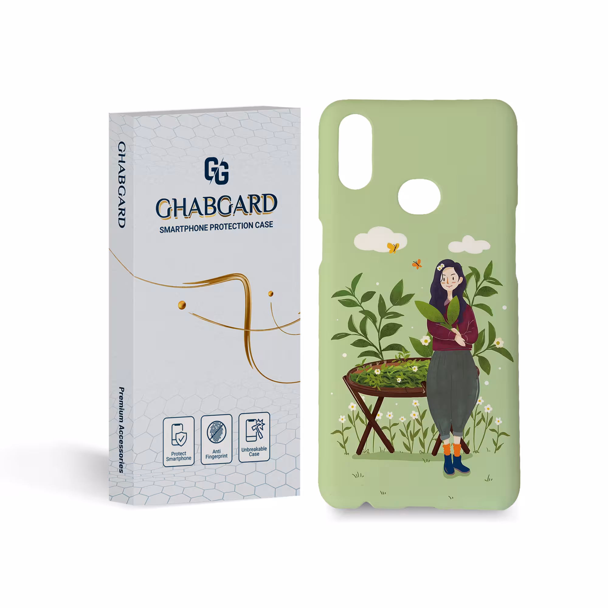 کاور قاب گارد مدل دخترانه مناسب برای گوشی موبایل  سامسونگ Galaxy A10s