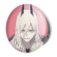 آینه جیبی خندالو طرح پاور انیمه مرد اره ای Chainsaw Man مدل تاشو کد 23208