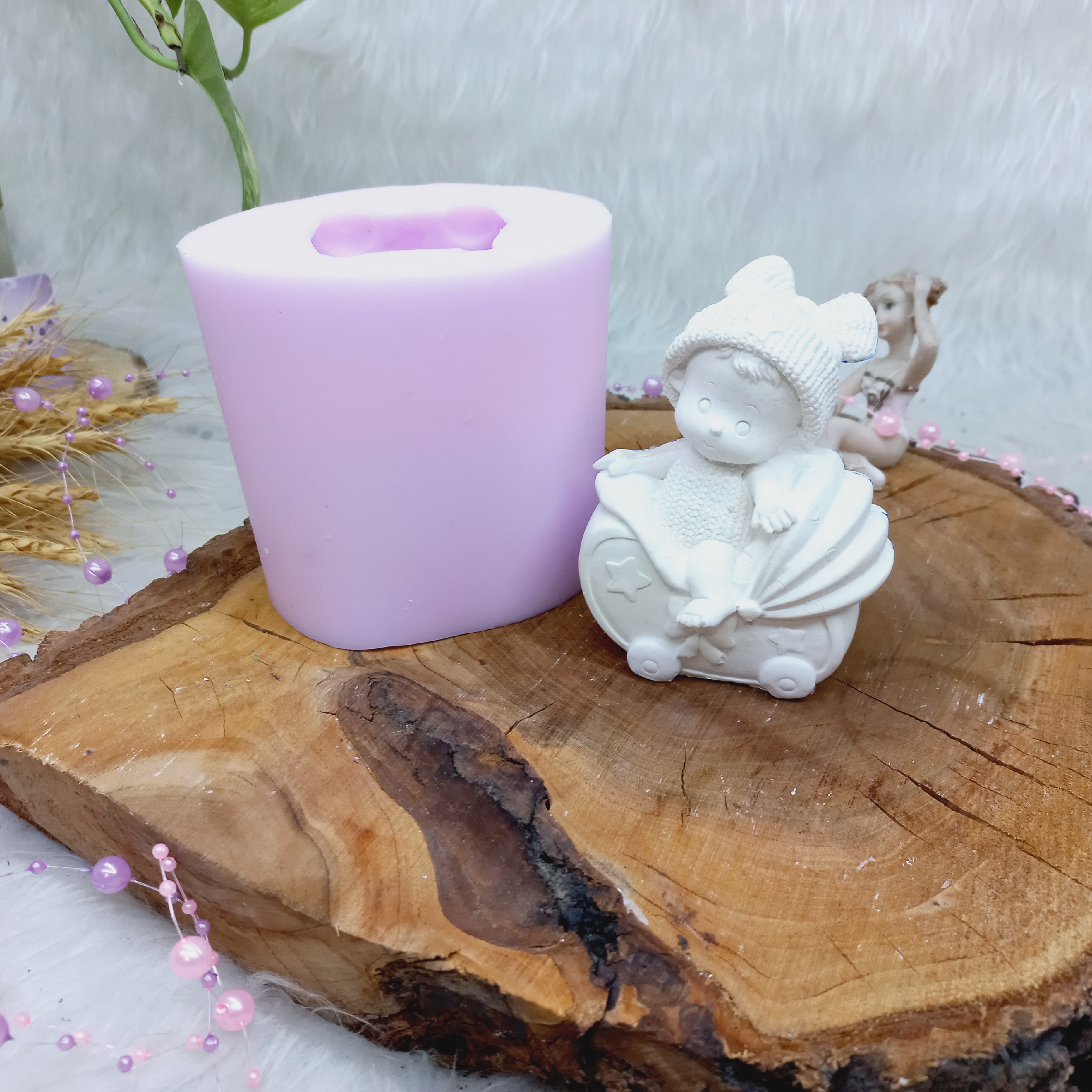 قالب  کالسکه  و نوزاد