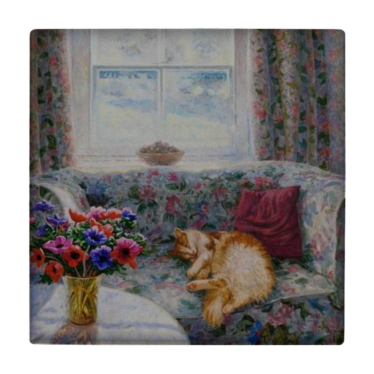 زیر لیوانی طرح گربه کد    3401573_851