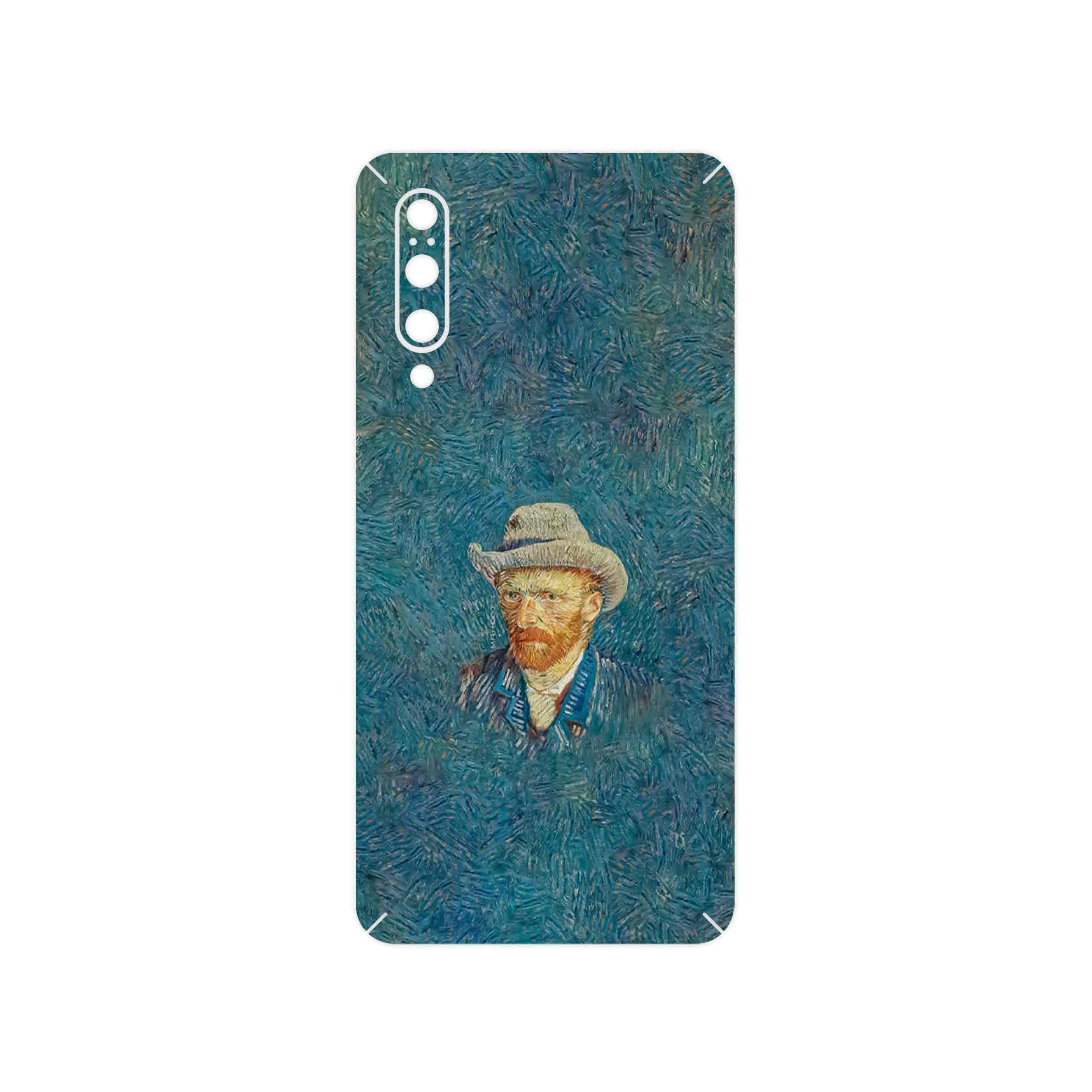 برچسب پوششی ماهوت مدل Self portrait with a gray felt hat مناسب برای گوشی موبایل شیائومی Mi 9