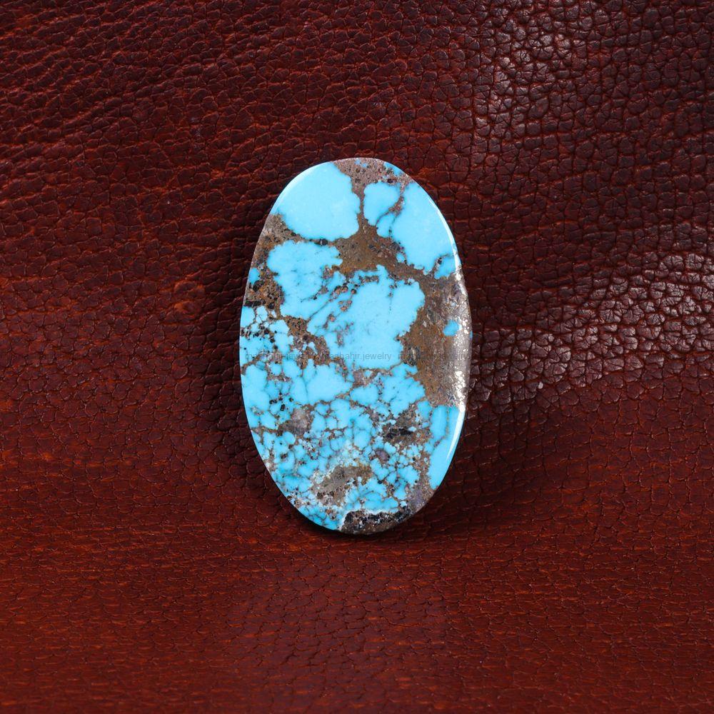 نگین فیروزه شجری کد 14396 - جواهری مشاهیر