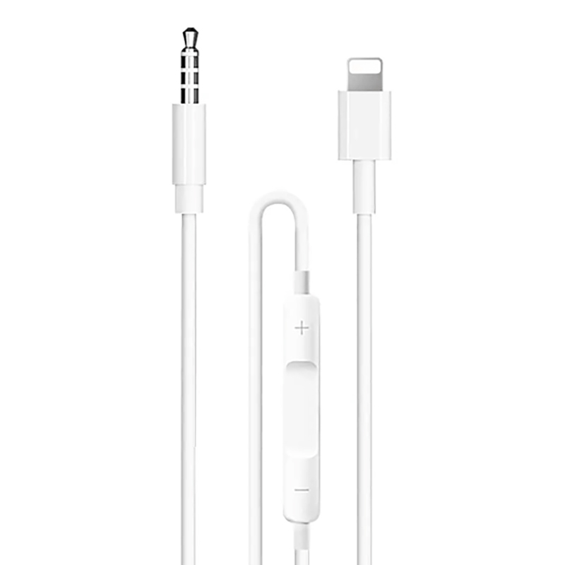 کابل تبدیل لایتنینگ به AUX ارلدام مدل AUX42 طول 1 متر