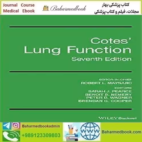 Cotes Lung Function 2020 TRUE PDF price 1€ - کتاب پزشکی بهار