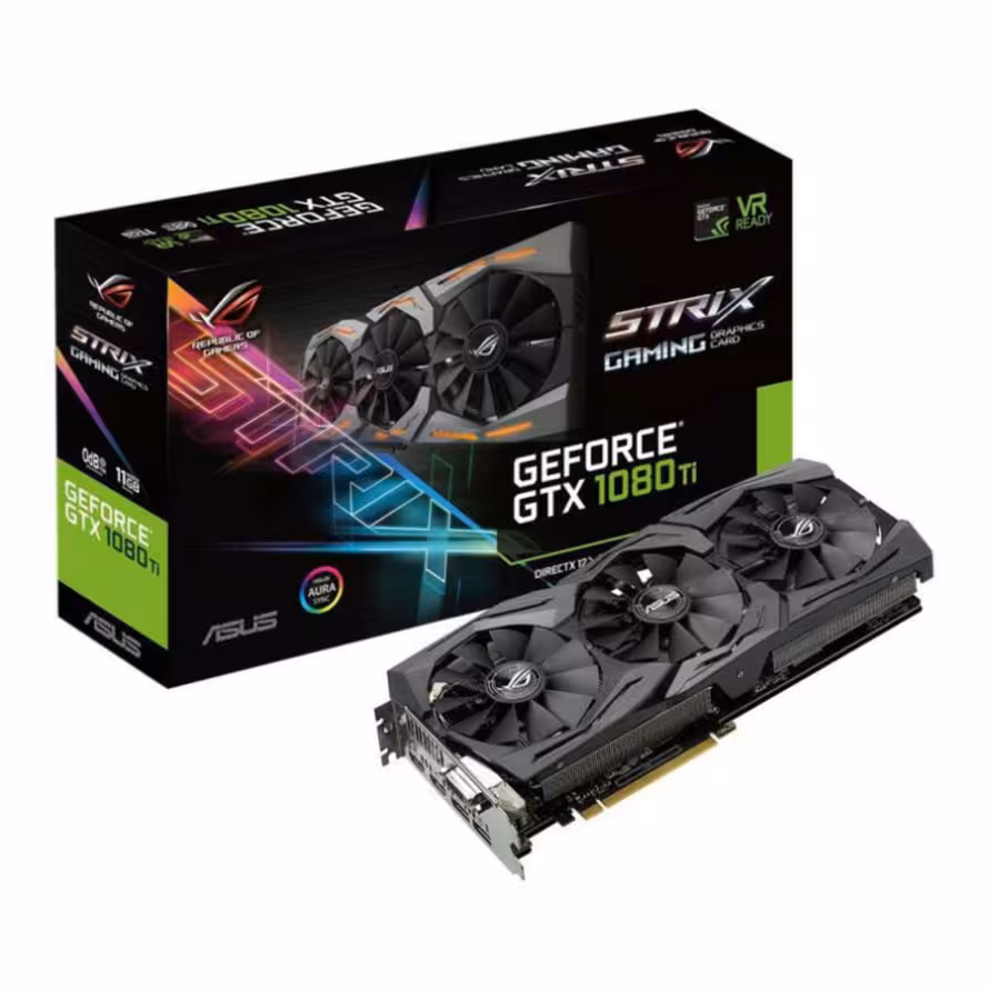 کارت گرافیک ایسوس ROG STRIX GTX1080TI 11G GAMING