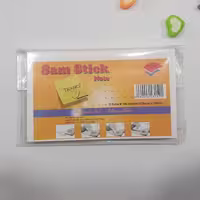 کاغذ یادداشت چسب دار ساده پست ایت سایز 75*125 سام