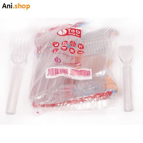 چنگال یکبار مصرف کد