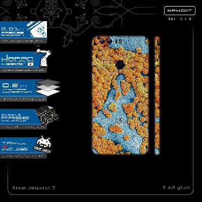 برچسب پوششی ماهوت مدل Atom Universe 7-FullSkin مناسب برای گوشی موبایل آنر 8