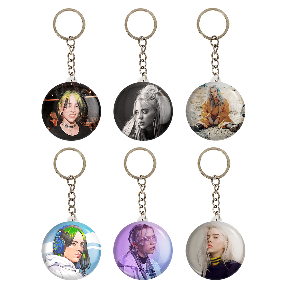 جاکلیدی خندالو طرح بیلی آیلیش کد 152B مجموعه 6 عددی