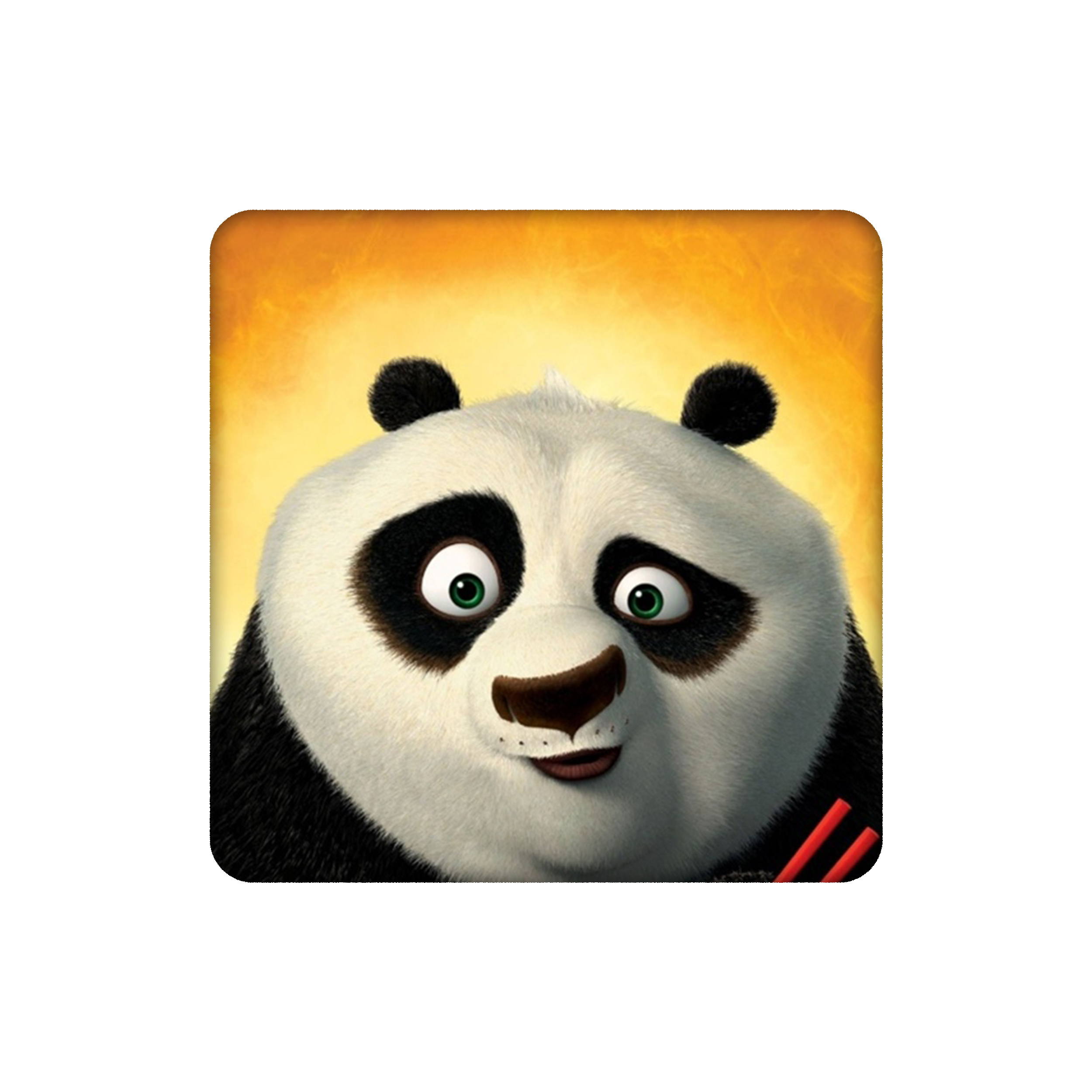 زیرلیوانی طرح پاندا کنفو کار کد    5376705