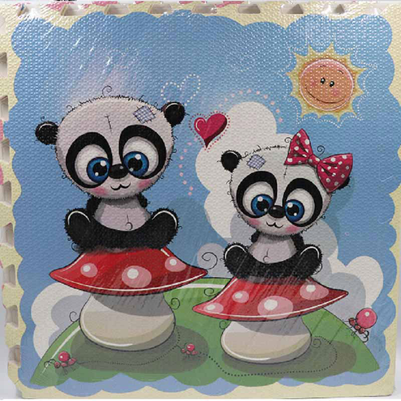 پازل کفپوش طرح پاندا