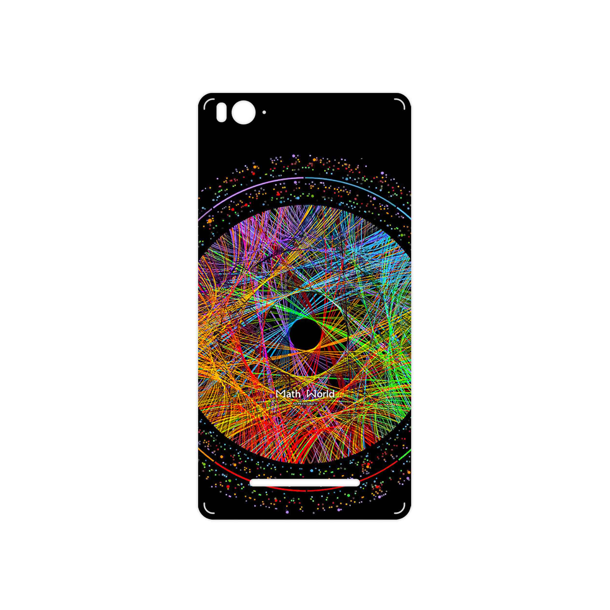 برچسب پوششی ماهوت مدل Mathematical Geometric Shape 2 مناسب برای گوشی موبایل شیائومی Mi 4c