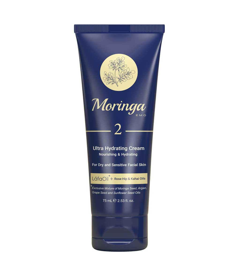 کرم دست آبرسان 2 مورینگا امو مناسب پوست خشک و حساس 75 میلی لیتر