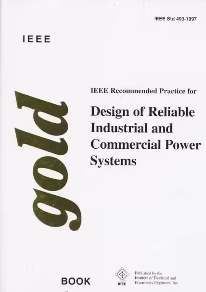 󾕇 دانلود کتاب Ieee Recommended Practice For The Design Of Reliable Industrial And Commercial Power Systems, 1998 - دانلود کتاب های دانشگاهی