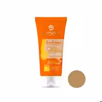 کرم ضد آفتاب رنگی تاپ شاپ مدل Dark Beige SPF 90 مناسب انواع پوست حجم 50 میلی لیتر    