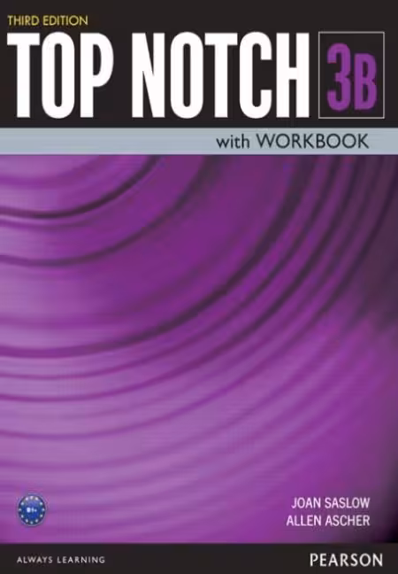 Top Notch 3B 3rd  QR تاپ ناچ 3B (کتاب دانش آموزـ کتاب تمرین ـ فایل صوتی)