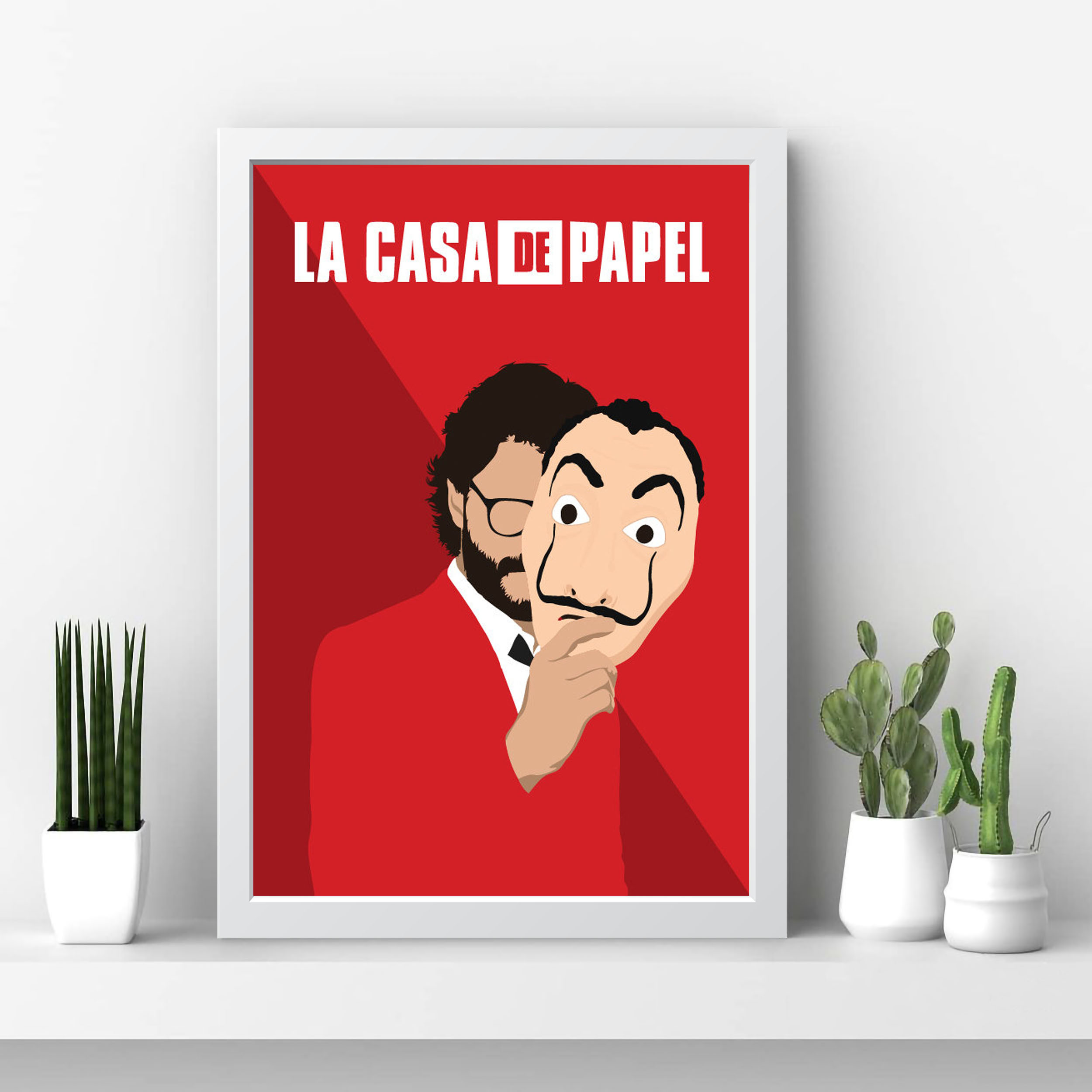 تابلو مدل Money Heist کد m2681-w