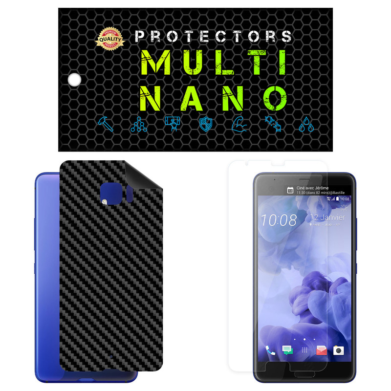 محافظ صفحه نمایش مولتی نانو مدل X-SFC مناسب برای گوشی موبایل اچ تی سی U Ultra به همراه برچسب پوششی | کالا برتری
