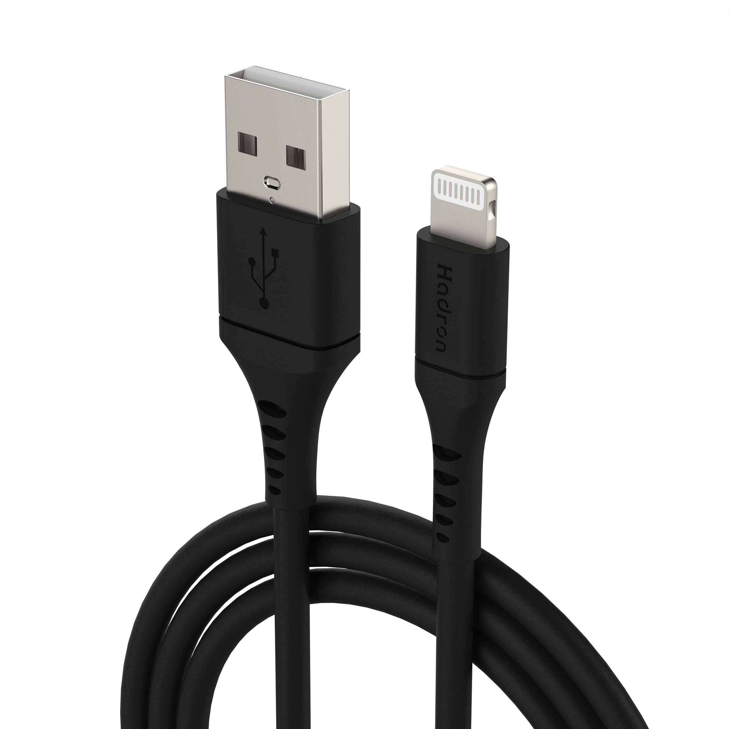 کابل تبدیل USB به لایتنینگ هادرون مدل HTC-A-L01 طول 1 متر