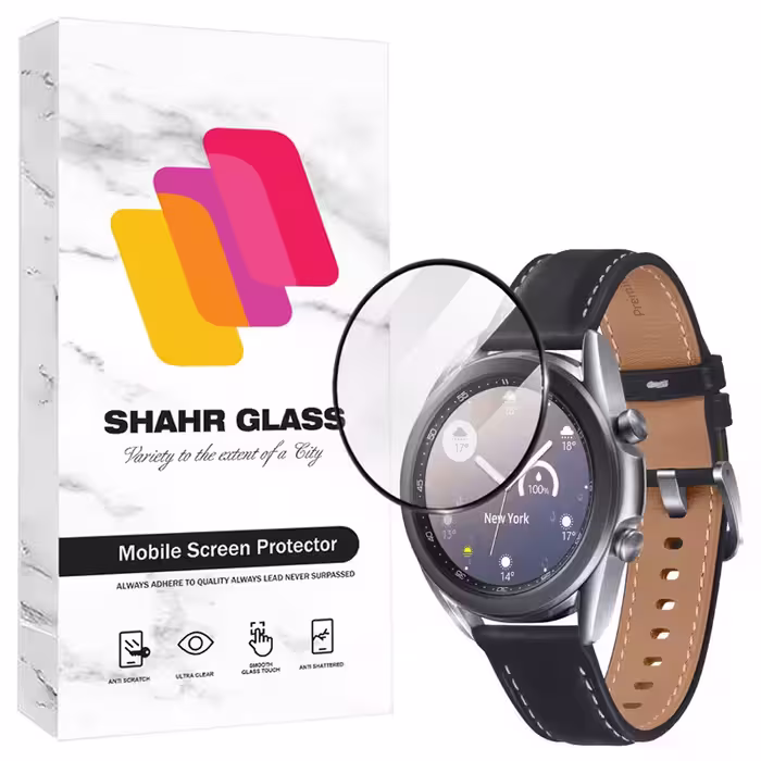 محافظ صفحه نمایش شهر گلس  مدل PMMS20 مناسب برای ساعت هوشمند سامسونگ Galaxy Watch 3 41 mm | کالا برتری