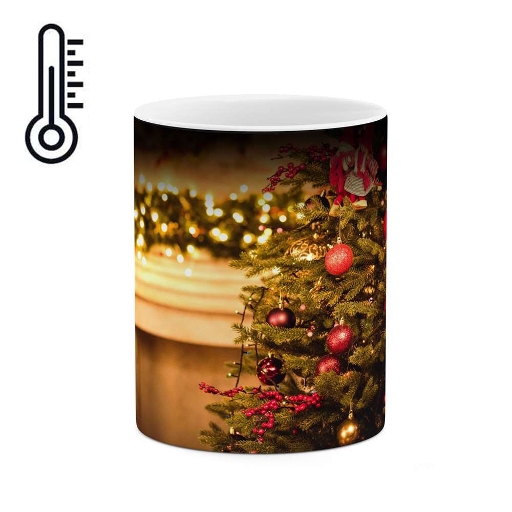 ماگ حرارتی طرح کریسمس مدل mgph14421