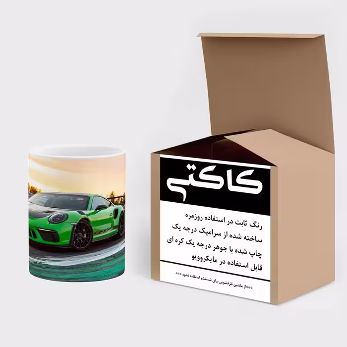 ماگ کاکتی طرح ماشین مدل mgs14248