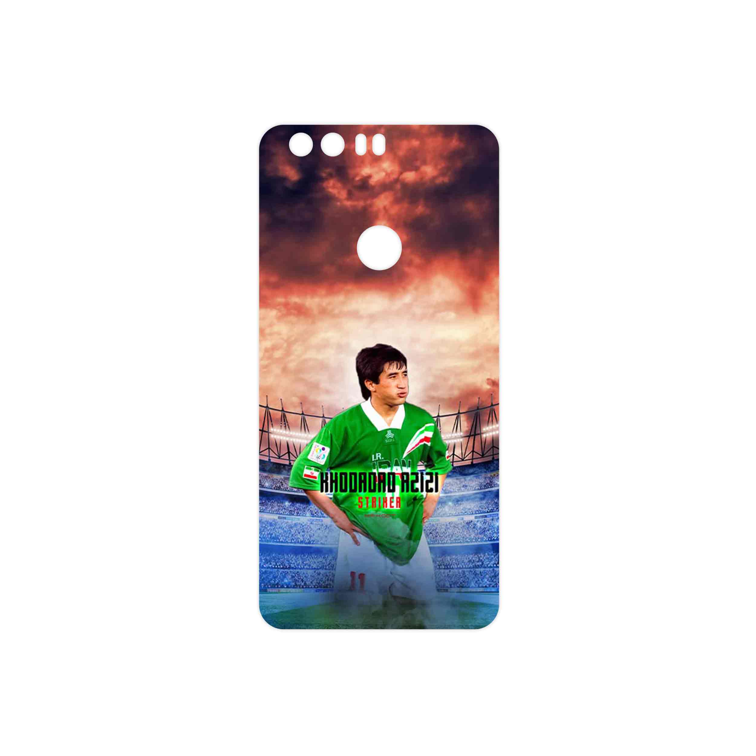 برچسب پوششی ماهوت مدل Khodadad Azizi مناسب برای گوشی موبایل آنر 8