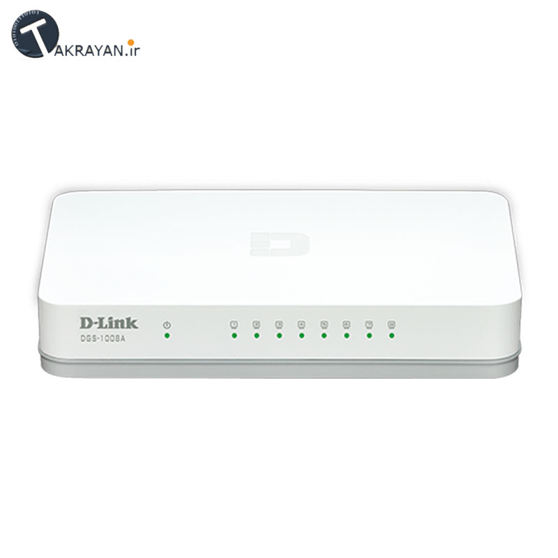 قیمت خرید سوئیچ دی لینک D-Link DGS-1008A | 8 Port