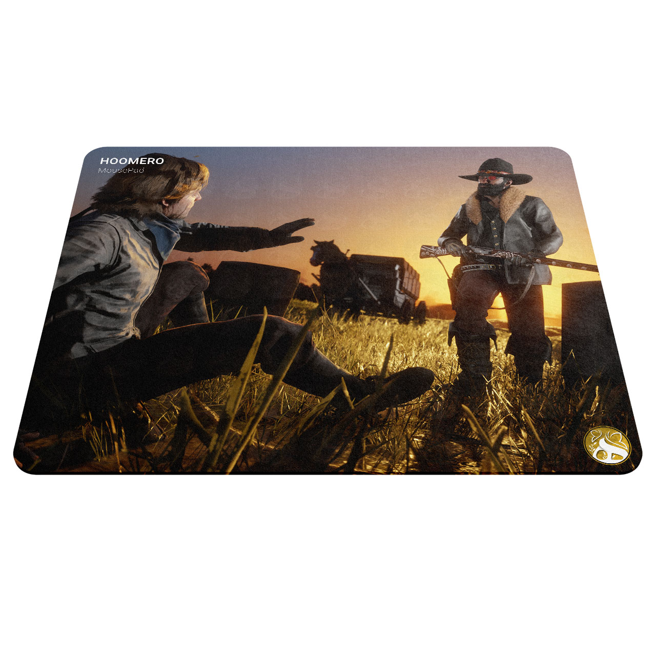ماوس پد هومرو مدل A4506 طرح بازی Red Dead Redemption