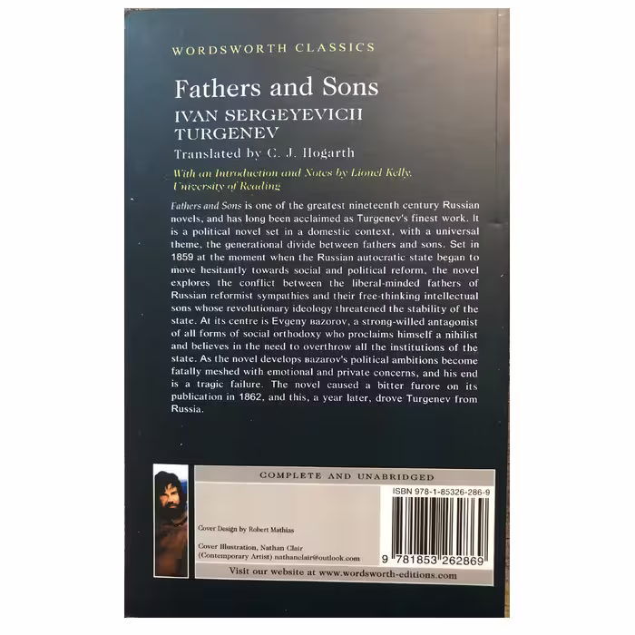 کتاب Fathers and Sons اثر Ivan Turgenev انتشارات هدف نوین
