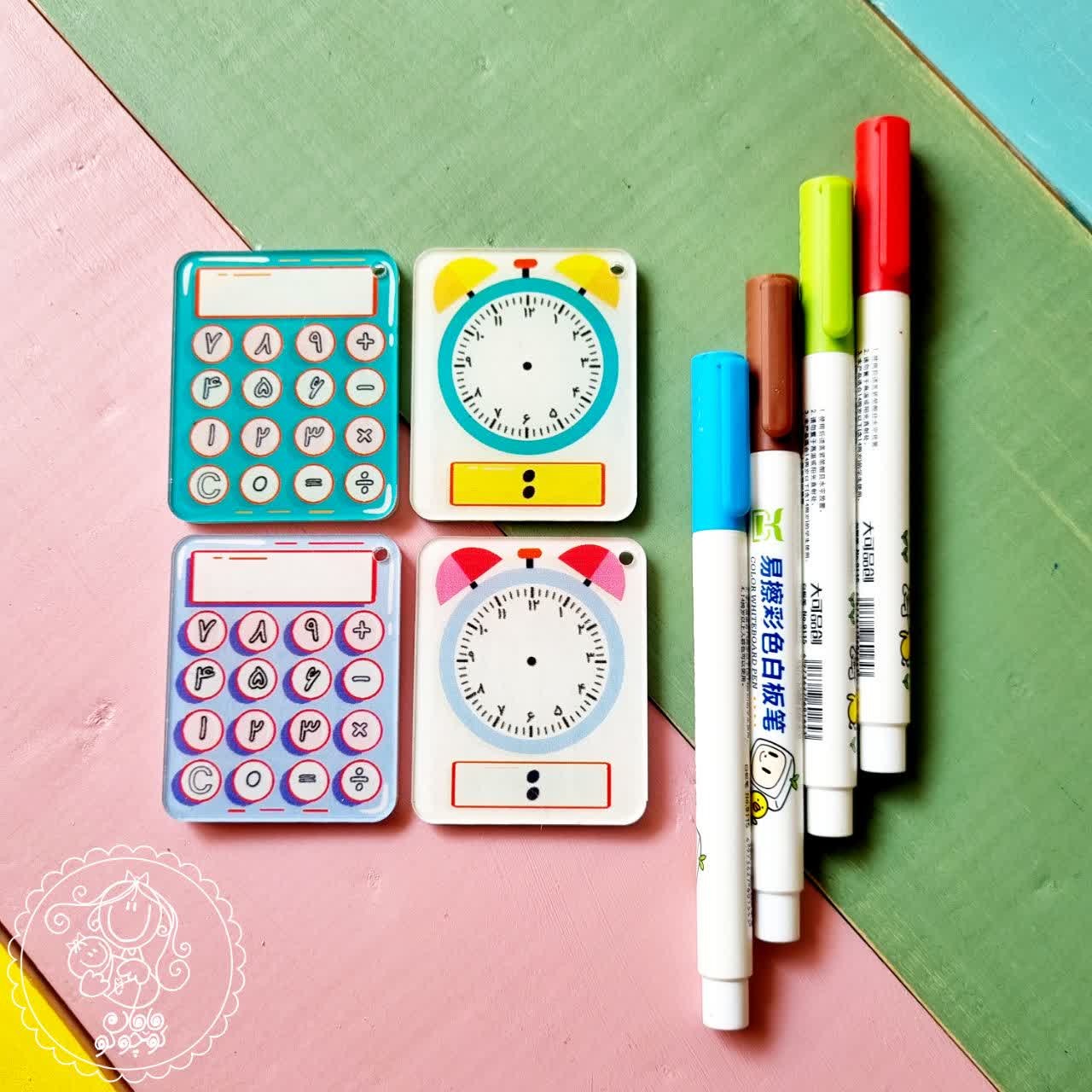 ساعت آموزشی کودک