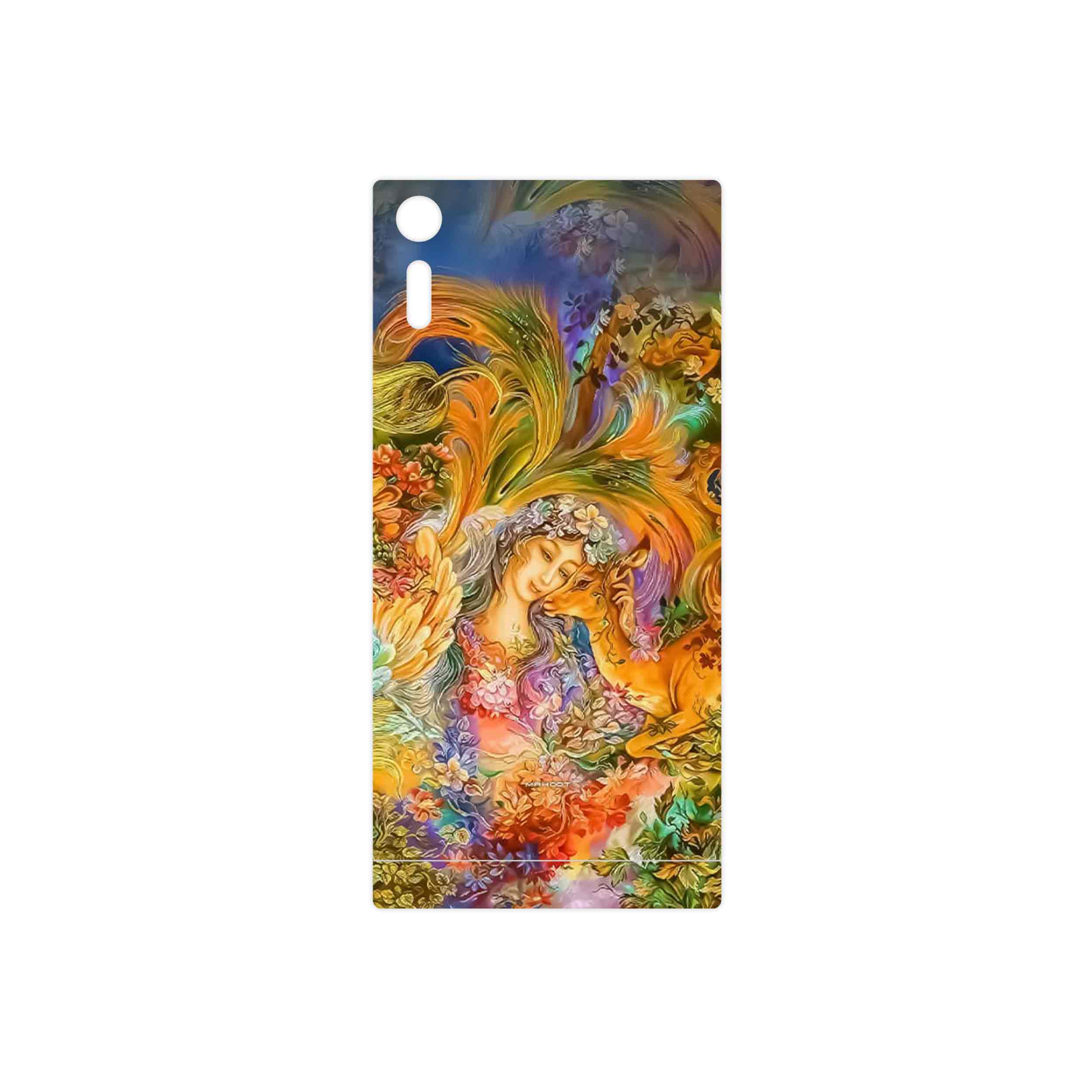 برچسب پوششی ماهوت مدل Persian miniature 3 مناسب برای گوشی موبایل سونی Xperia XZ