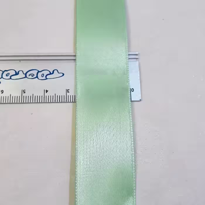 روبان ساتن سبز  2.5 سانتی(یک متر)