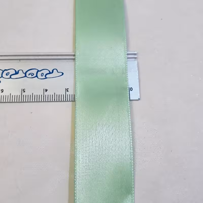 روبان ساتن سبز  2.5 سانتی(یک متر)