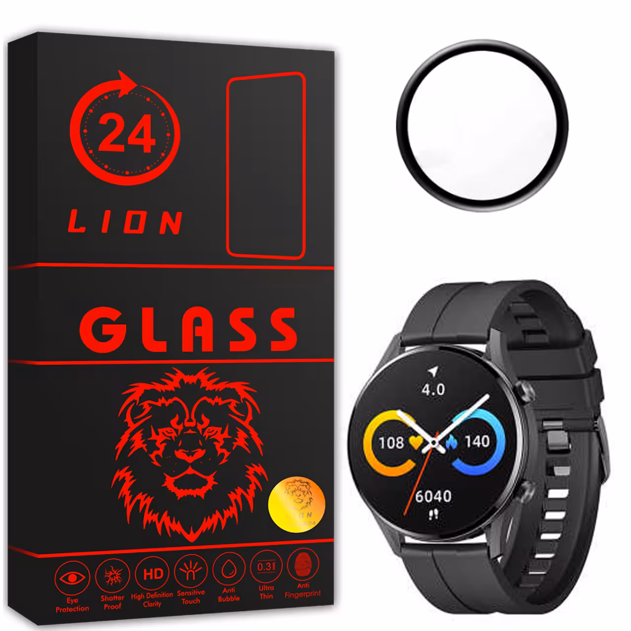 محافظ صفحه نمایش لاین مدل RT007 مناسب برای ساعت هوشمند شیایومی Smart Watch Imilab W12