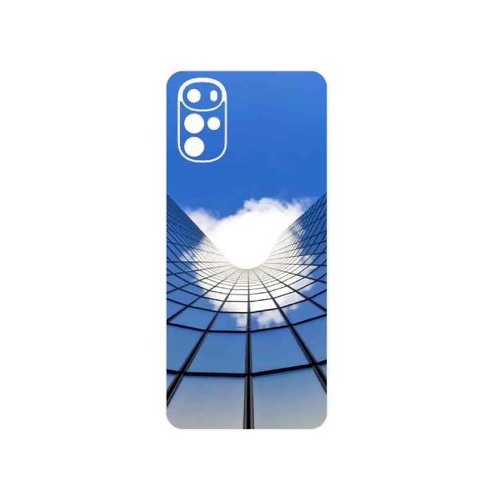 برچسب پوششی ماهوت مدل Glass skyscraper مناسب برای گوشی موبایل موتورولا Moto G22
