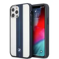 کاور بی ام دبلیو مدل Navy Middle Stripe Electroplate مناسب برای گوشی موبایل اپل iPhone 13 Pro Max