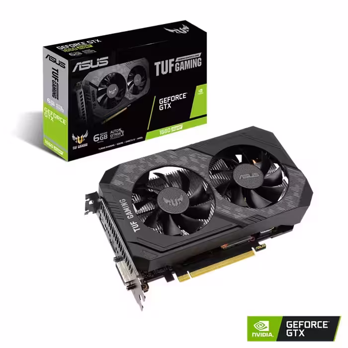 کارت گرافیک ایسوس مدل TUF Gaming GeForce GTX 1660 Super 6GB 