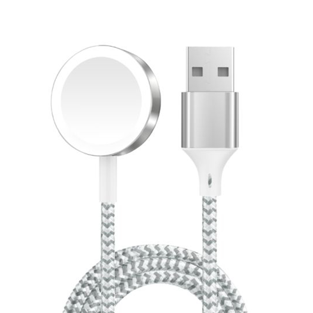 کابل شارژ مغناطیسی گرین لاین مدل magnetic charging مناسب برای اپل واچ 38/40 میلی متری