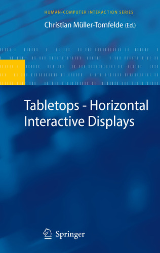 خرید و دانلود نسخه کامل کتاب Tabletops - Horizontal Interactive Displays
